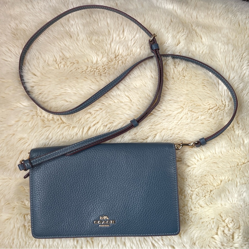 Coach Crossbody Bag Blue